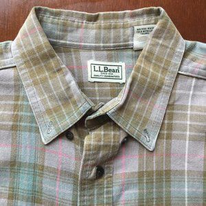 L.L. Bean Men's Casual Button-Up Shirt L